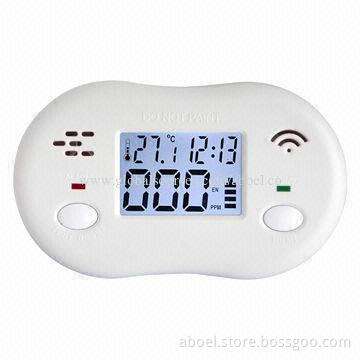 AC/DC Power Carbon Monoxide Detector with Hush Function